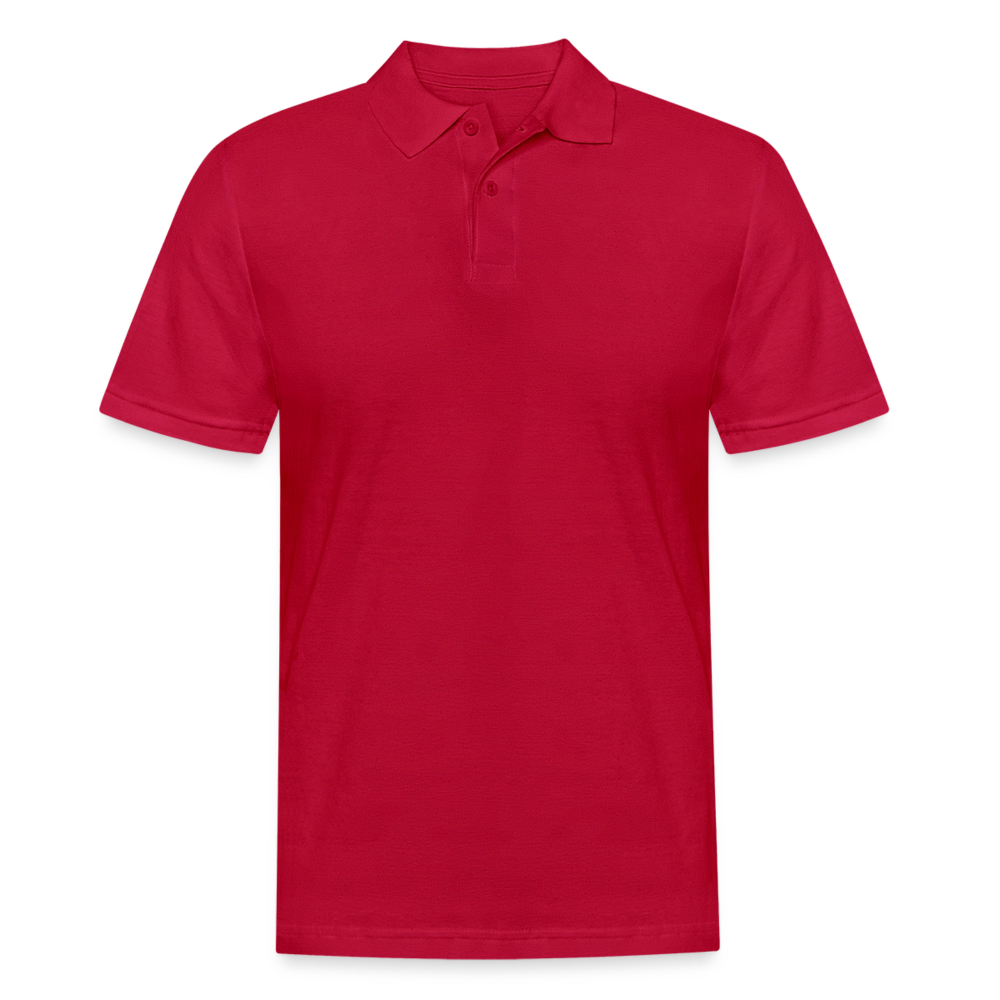 Miesten pikeepaita - cherry red