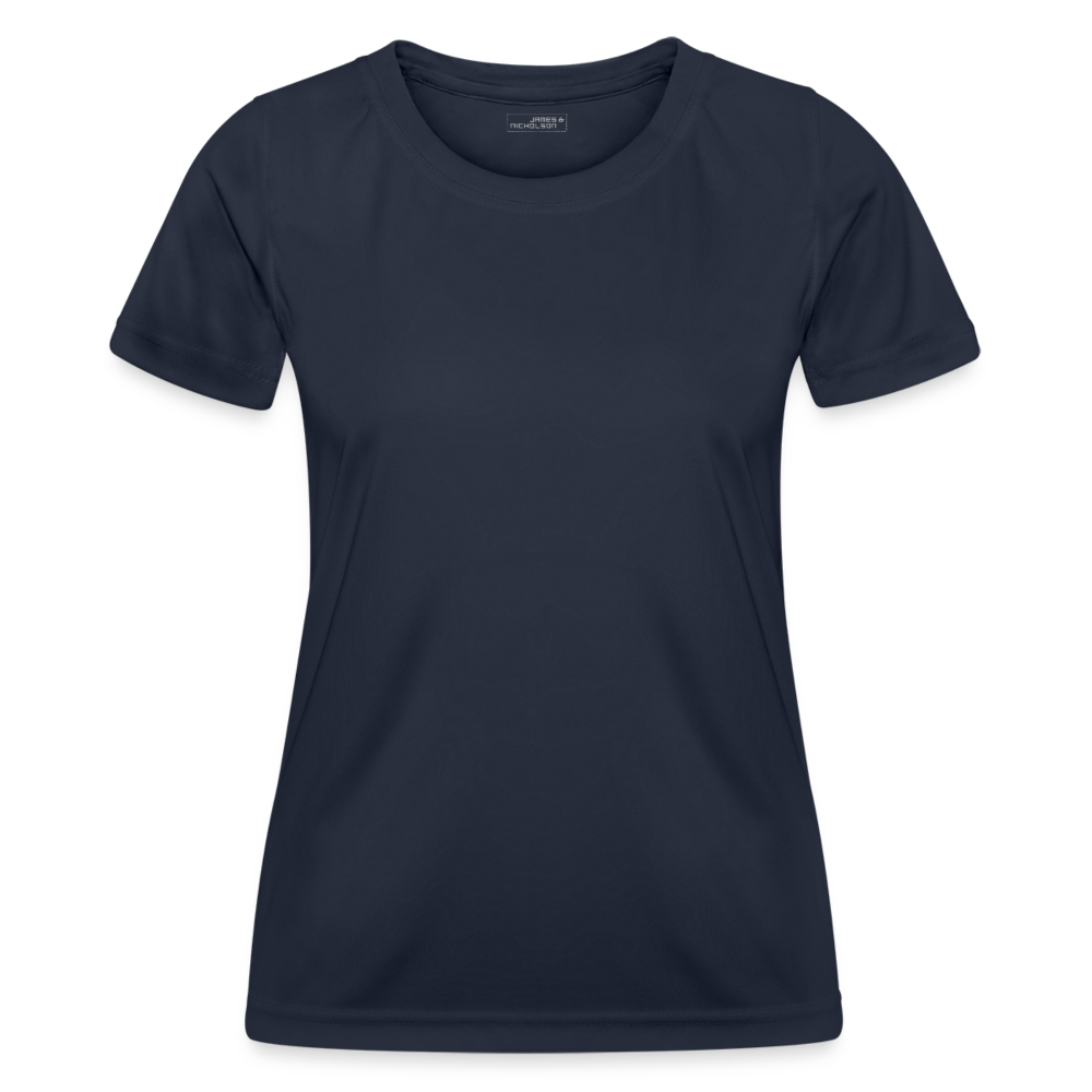 Naisten tekninen t-paita - navy