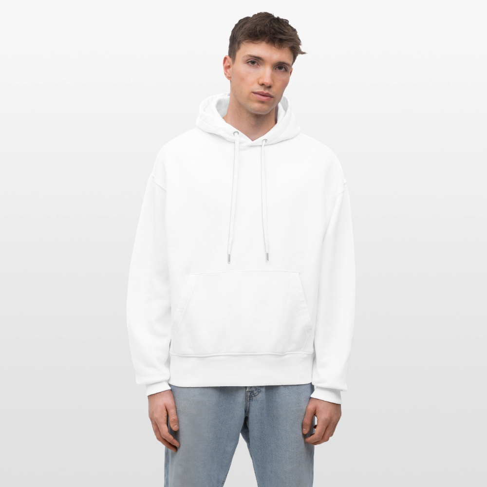 Stanley/Stella SLAMMER unisex relaxed fit luomuhuppari - valkoinen
