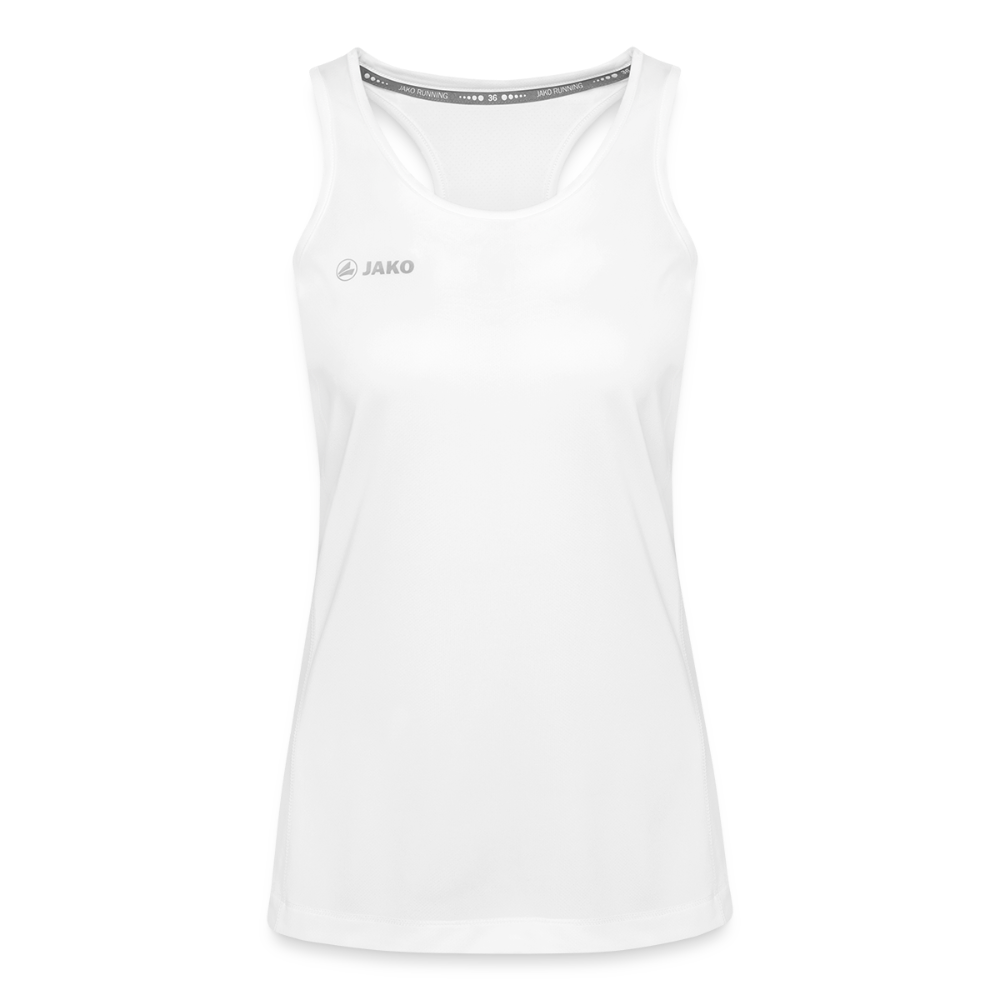 JAKO Run 2.0 naisten tanktoppi - valkoinen