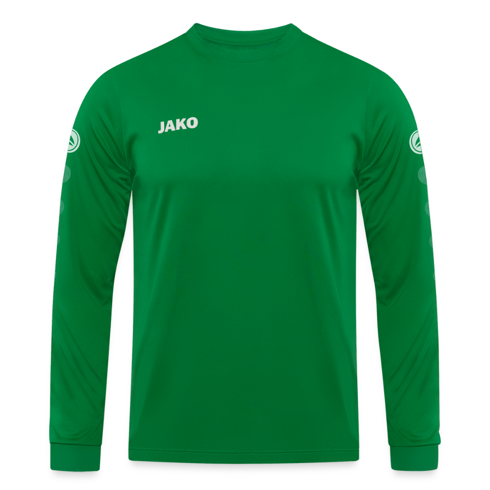 JAKO Team pitkähihainen pelipaita - kelly vihreä