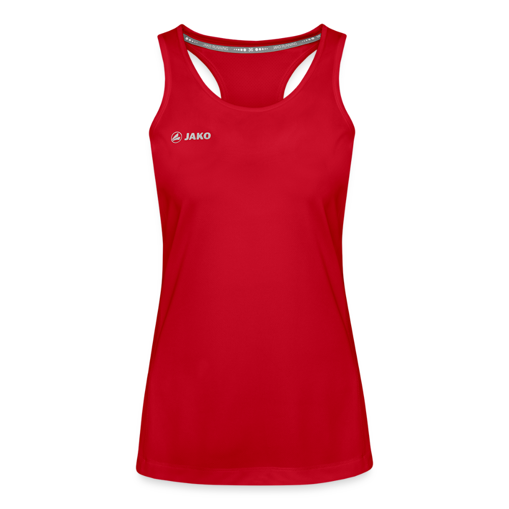 JAKO Run 2.0 naisten tanktoppi - punainen