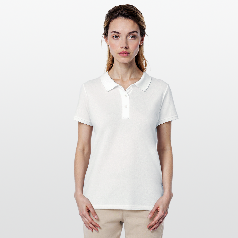 Women's Polo Shirt - valkoinen