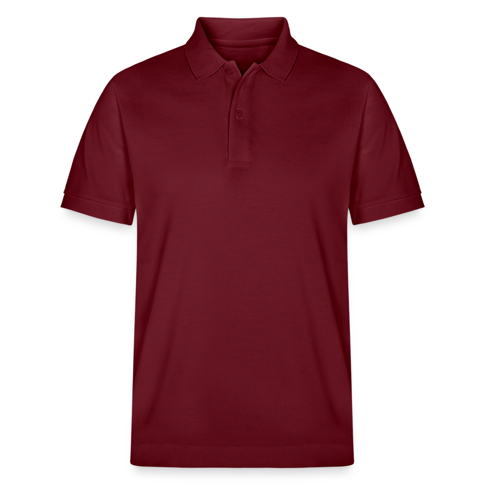 Stanley/Stella PREPSTER unisex luomupikeepaita - burgundin punainen