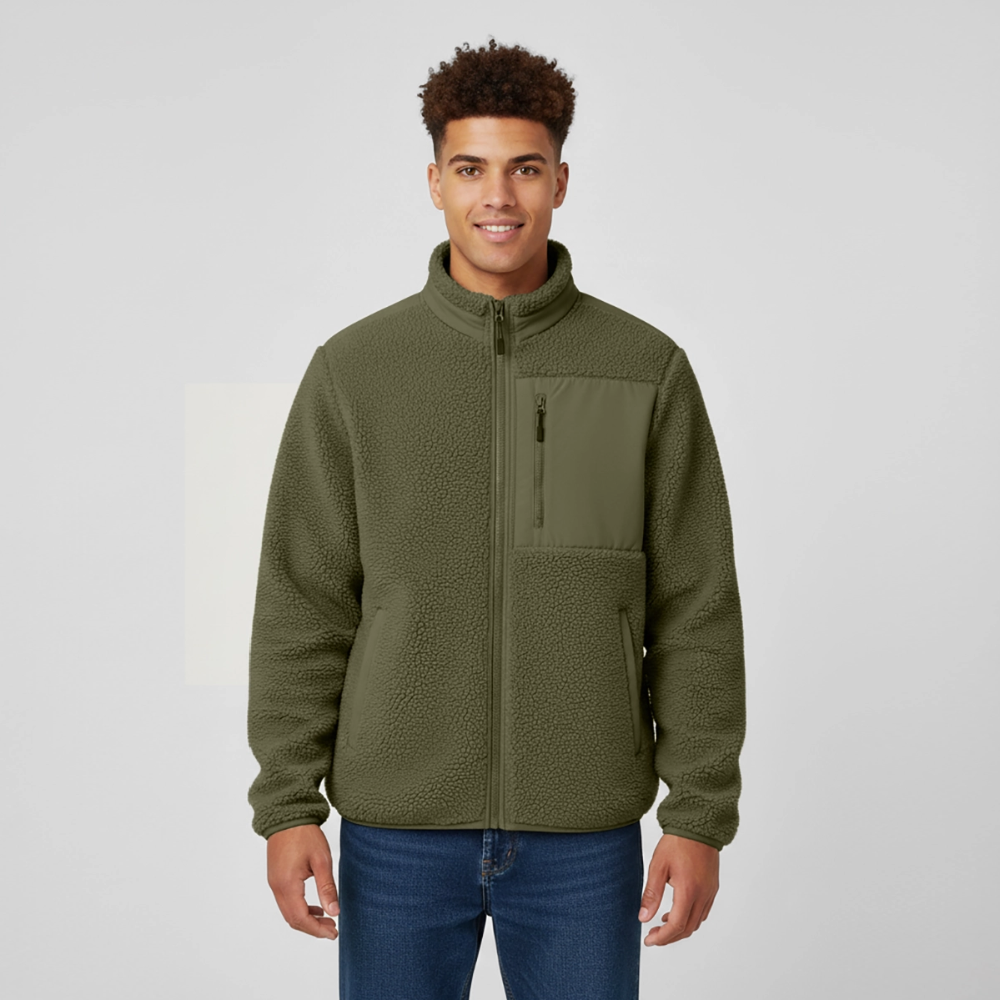Stanley/Stella RELAXED FIT Unisex sherpatakki - khaki