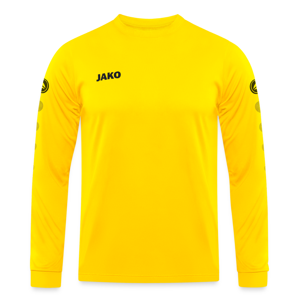 JAKO Team pitkähihainen pelipaita - keltainen