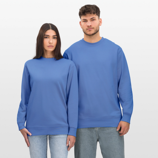 Stanley/Stella CHANGER unisex luomu-collegepaita - sininen