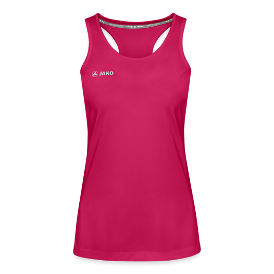 JAKO Run 2.0 naisten tanktoppi - tumma pinkki