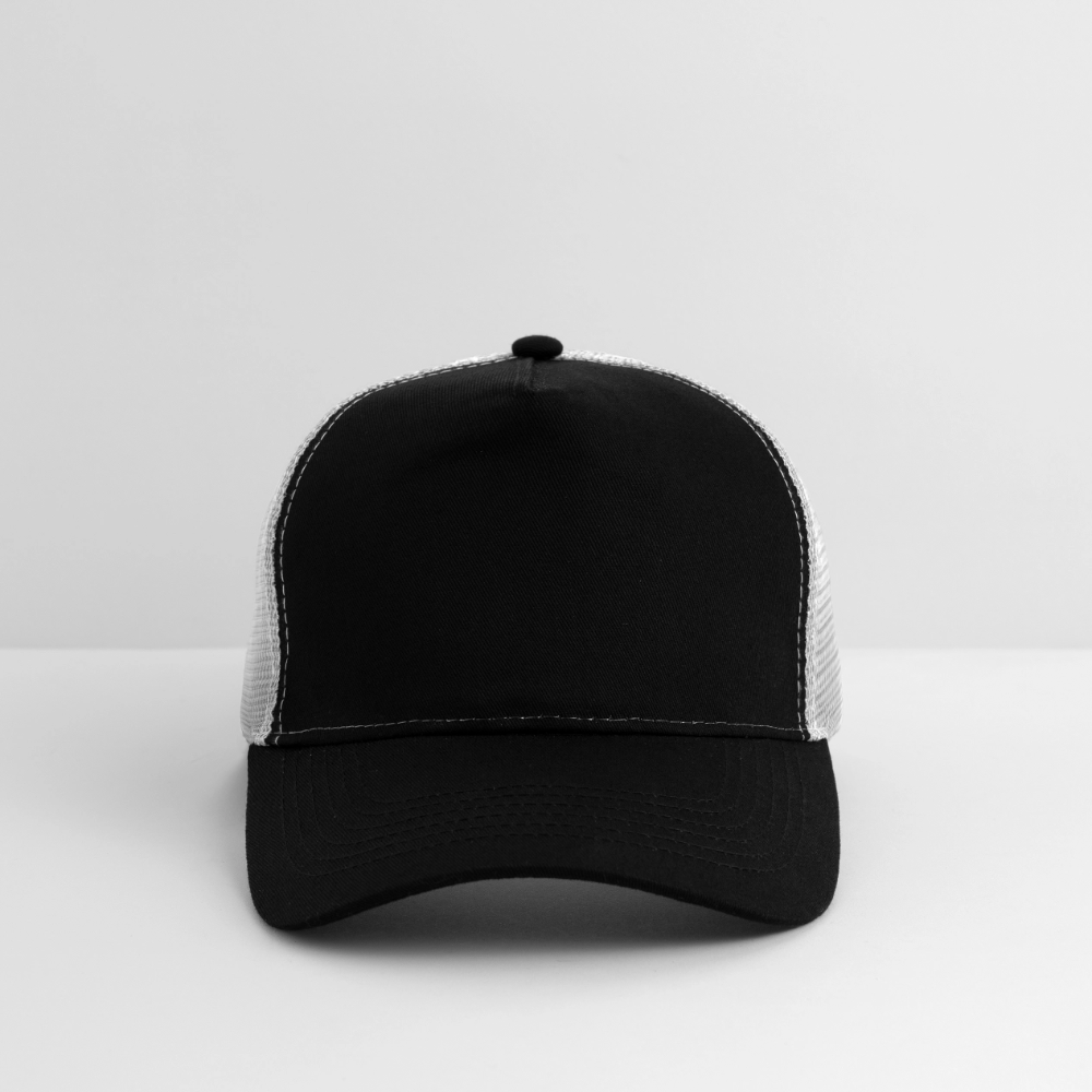Trucker Cap - musta/kivenharmaa