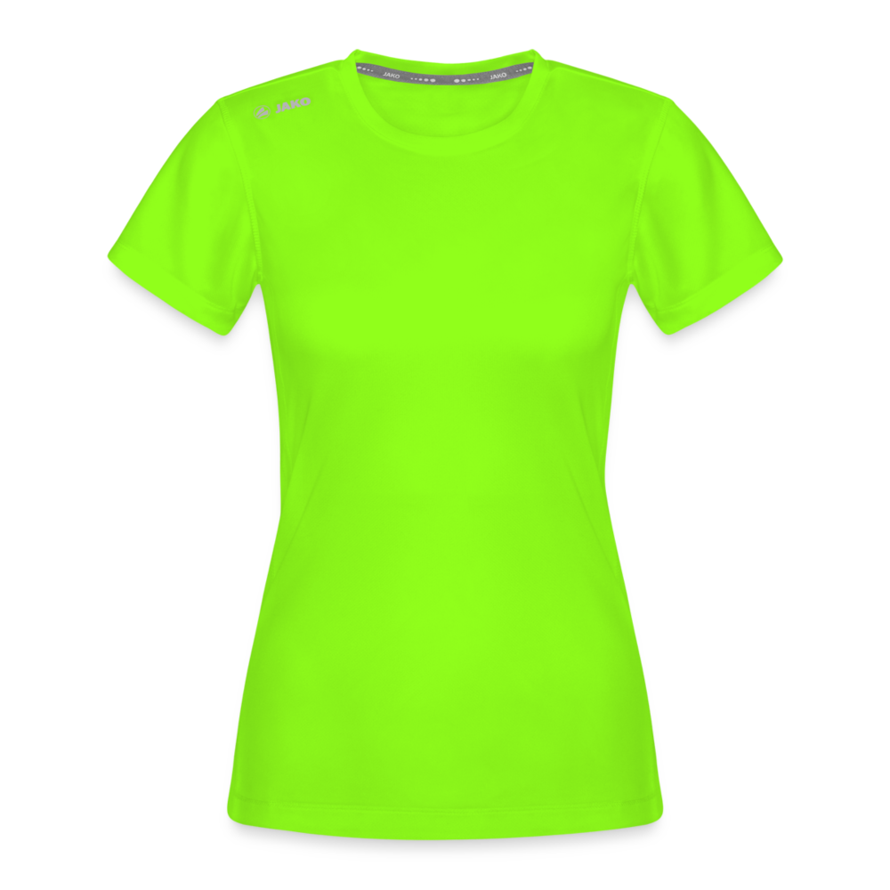 JAKO T-Shirt Run Women 2.0 - neonvihreä