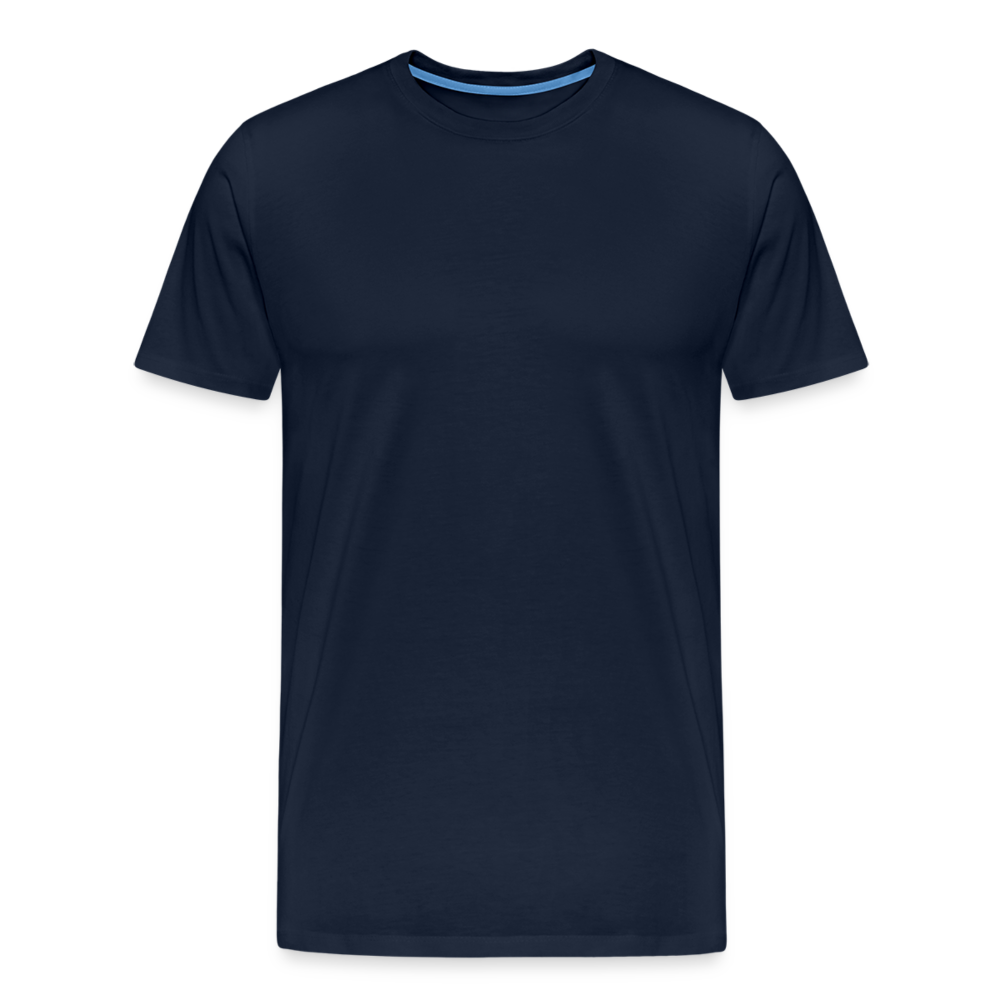 Miesten premium t-paita - navy