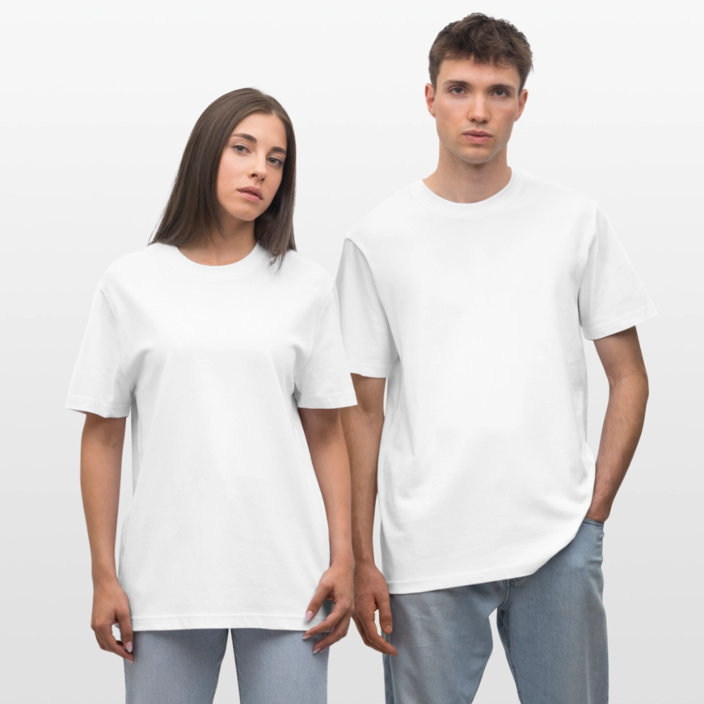 Stanley/Stella Relaxed Fit Unisex luomu-t-paita Sparker - valkoinen