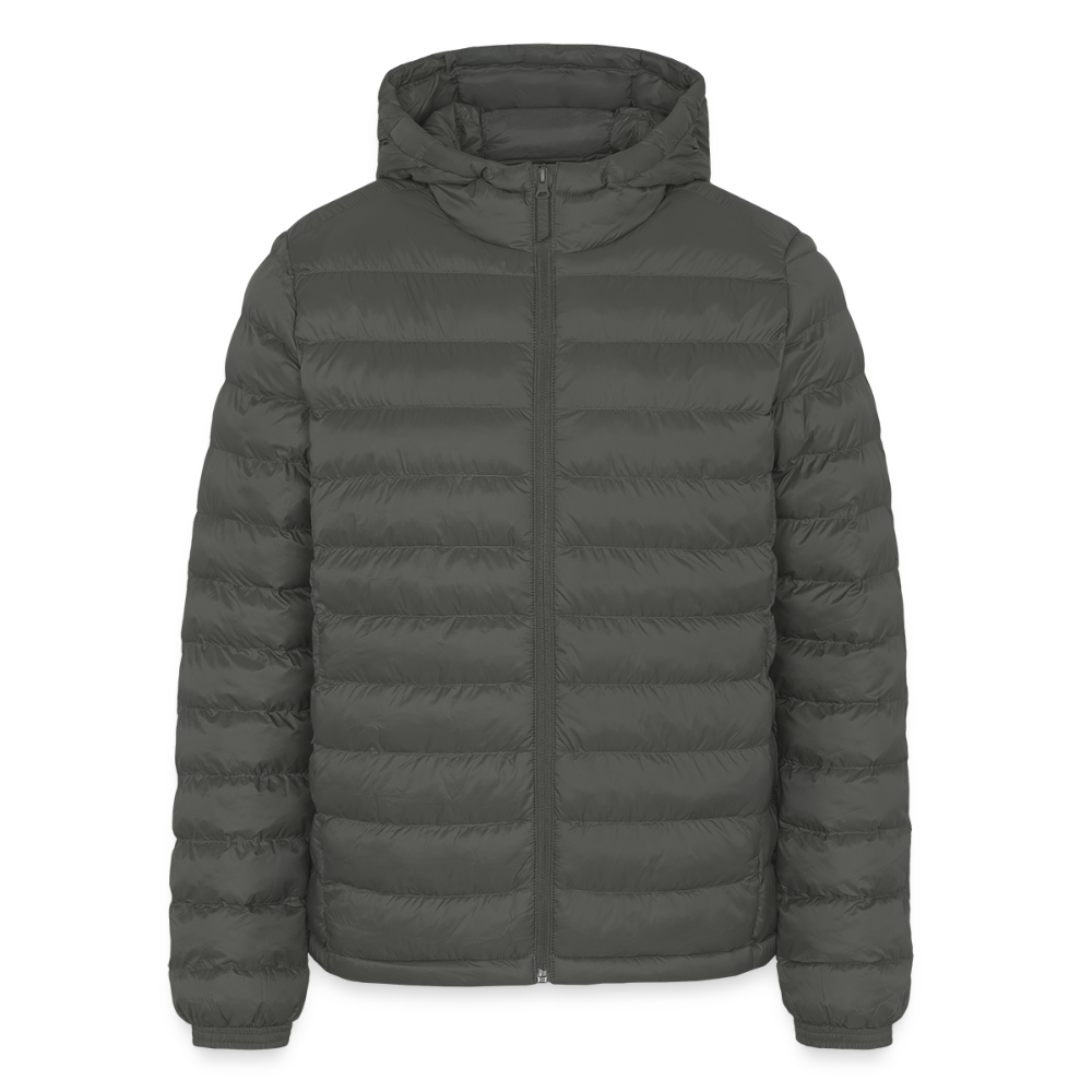 Stanley/Stella LIGHTWEIGHT miesten Puffer-talvitakki - hiilenharmaa