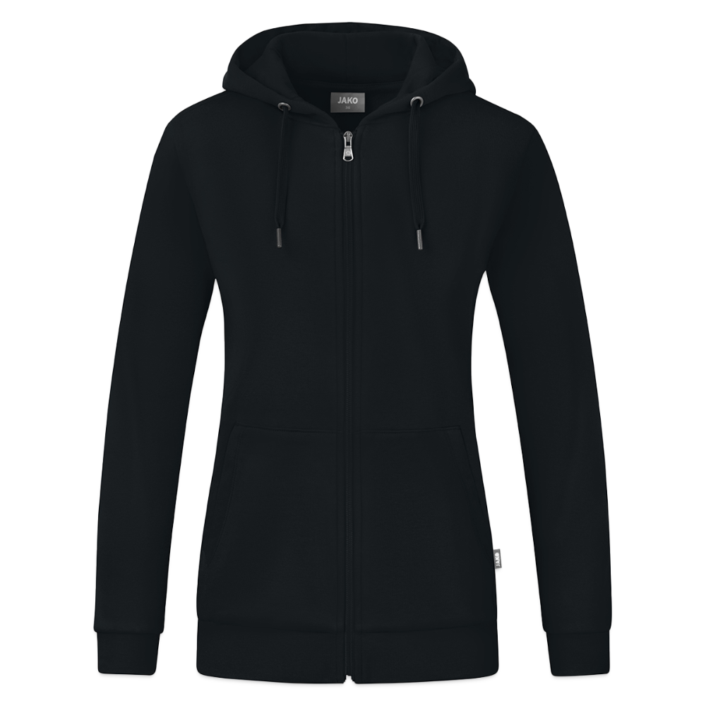 JAKO Organic naisten hupparitakki - musta