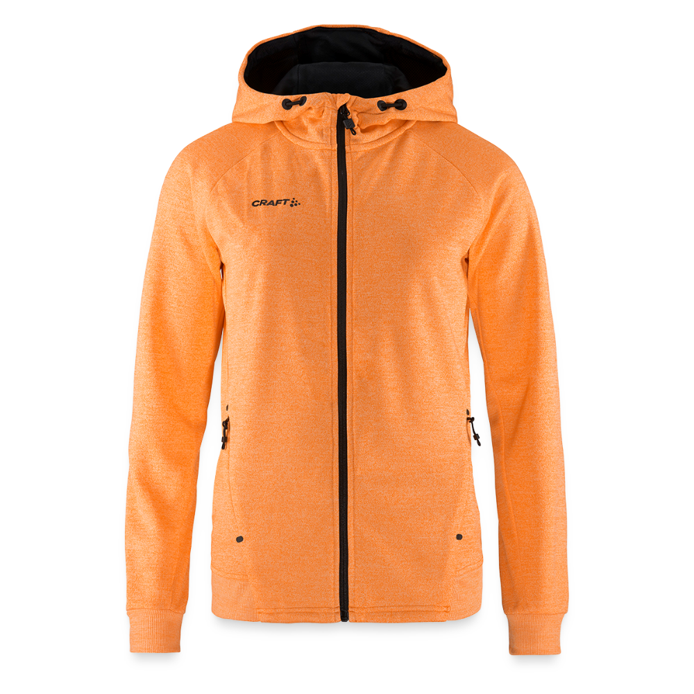 CRAFT ADV Unify naisten hupparitakki - meleerattu kirkkaanoranssi