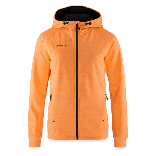 CRAFT ADV Unify naisten hupparitakki - meleerattu kirkkaanoranssi